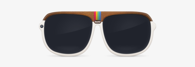 Instagram Glasses - Oculos Em Formato Png, transparent png download