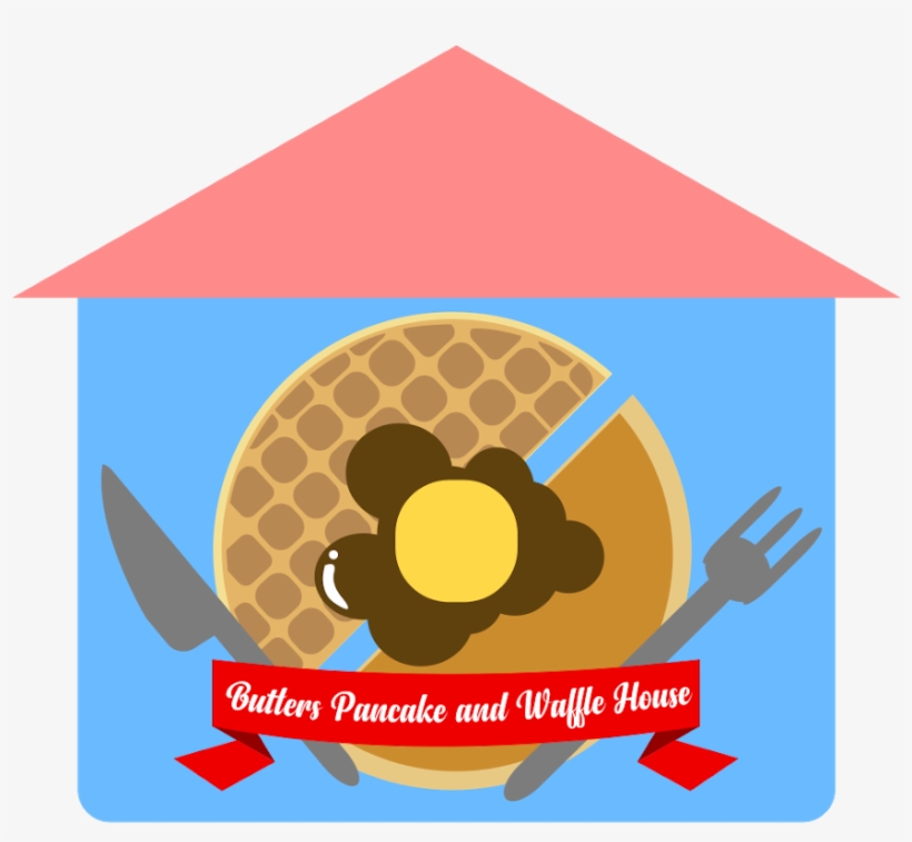 Butters Waffle And Pancake House Pancake House PNG Image