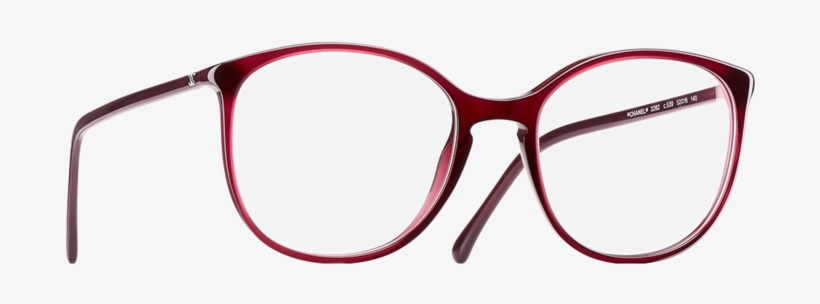 Óculos De Grau Redondo, Acetato-vermelho - Glasses, transparent png download
