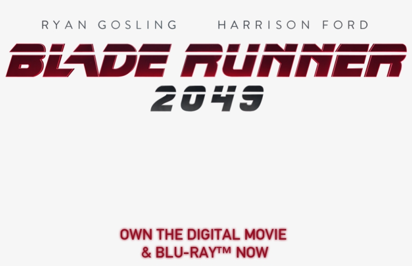 Watch Trailer - Blade Runner 2049 Logo, transparent png download
