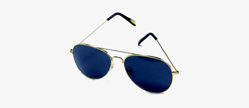 Oculos Png Photoscape - 70's Gold Biker Sunglasses, transparent png download