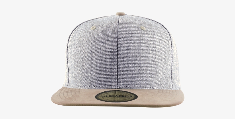 Détails Snapback Blank Heather Beige Suede - Baseball Cap, transparent png download