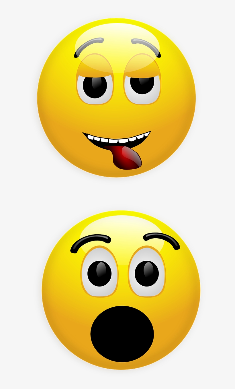 Tongue Out - Oh Smiley, transparent png download