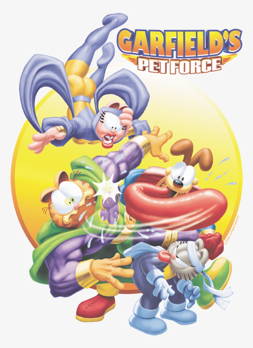 Garfield Tongue Of Doom Juniors V Neck T Shirt - T-shirt: Garfield - Tongue Of Doom, 3x3in., transparent png download