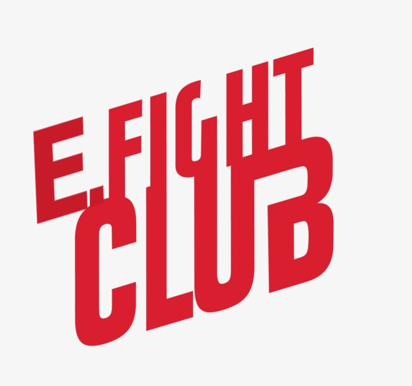 E-fightclub Logo - Fight Club Film Logo, transparent png download
