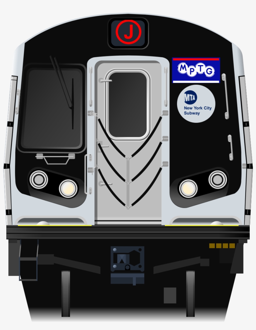 New York City Subway Kawasaki R160 Front - New York City Subway, transparent png download