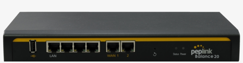Peplink Balance 20 Front - Peplink Balance 30 Multi-wan Gigabit Router, transparent png download