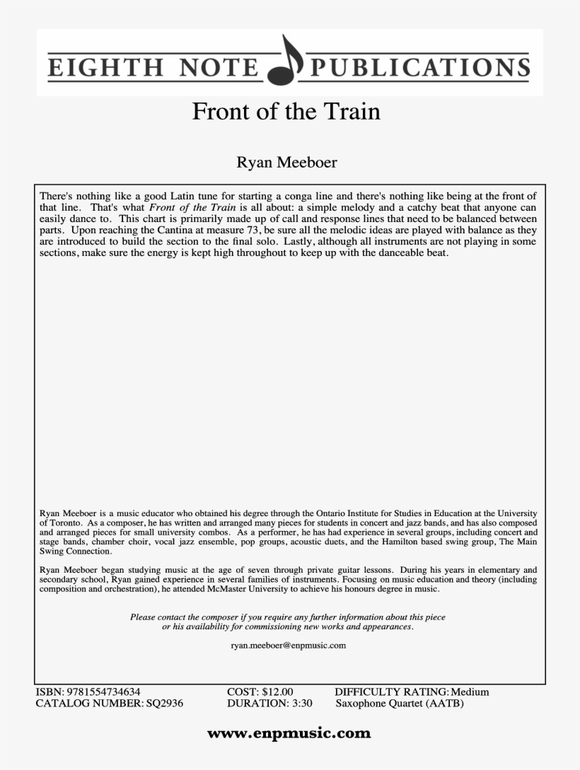 Front Of The Train - Three Hunting Songs, transparent png download
