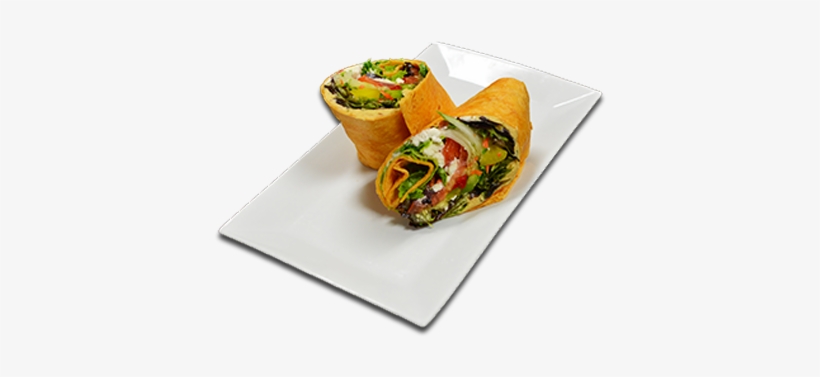 Mediterranean Hummus Wrap - Mission Burrito, transparent png download