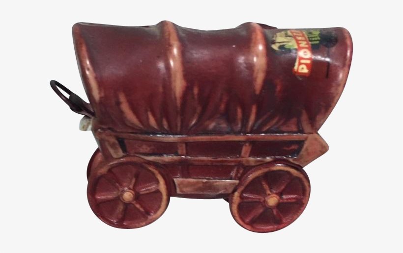 Vintage Japan Celluloid Covered Wagon Tape Measure - Carriage, transparent png download