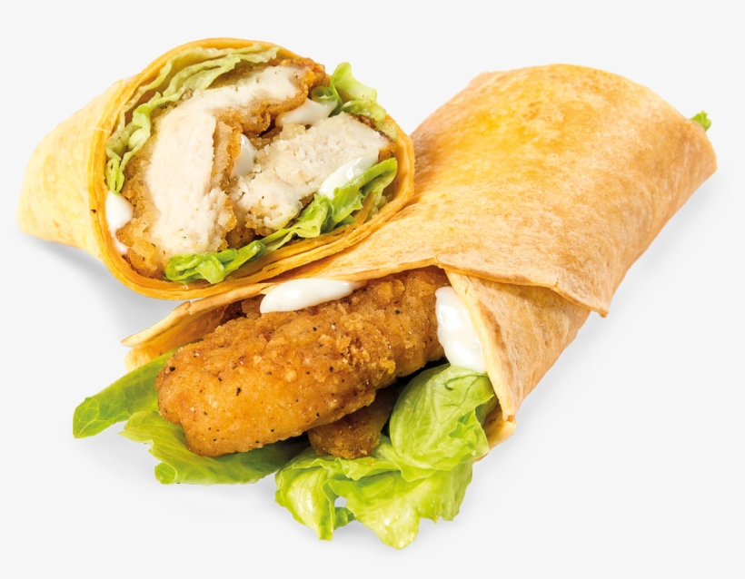 Chicken Wrap - Supermacs Chicken Wrap, transparent png download
