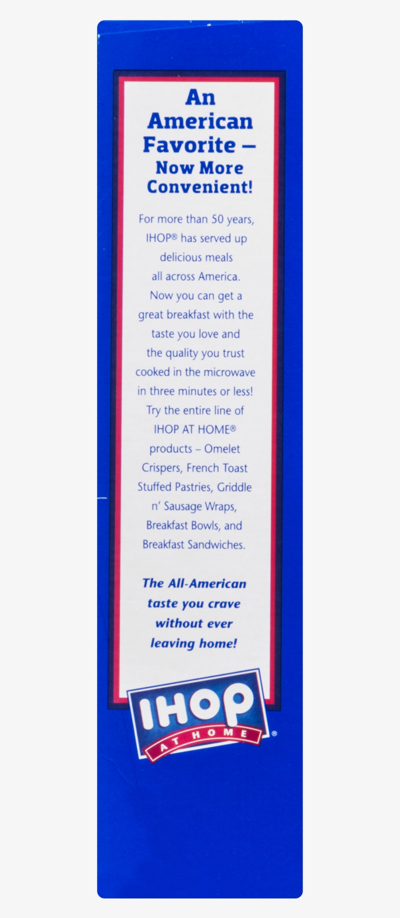 Ihop At Home Flatbread Breakfast Sandwich - 4 Ct, transparent png download