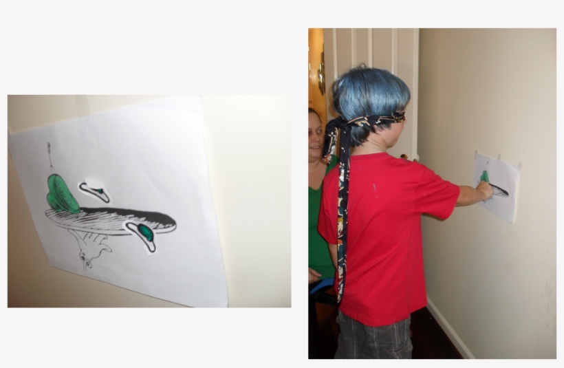 Thing 1 Playing Pin The Eggs On The Ham - Wall, transparent png download