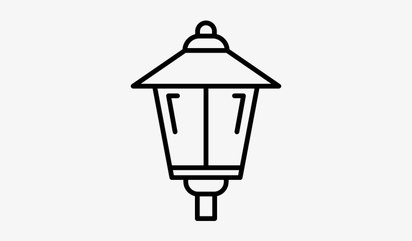 Lamppost Vector - Street Light, transparent png download