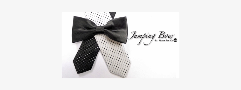 Jumping Bow Tie - Jumping Bow Tie By Guan Da Wu, transparent png download