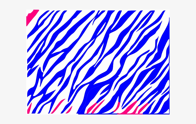 Red White And Blue Zebra Print Png Image Transparent Png Free