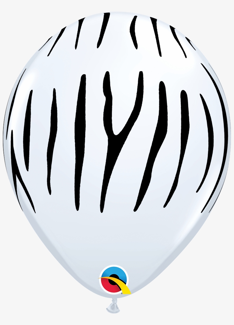 11 Inch Zebra/tiger Stripes - Latex, transparent png download