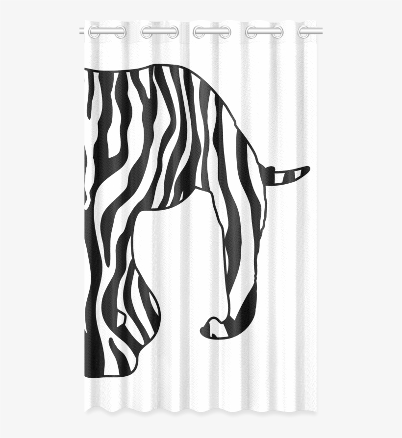 Zebraphant Elephant With Zebra Stripes Black White - Interestprint Personalized Backpack Elephant With Zebra, transparent png download
