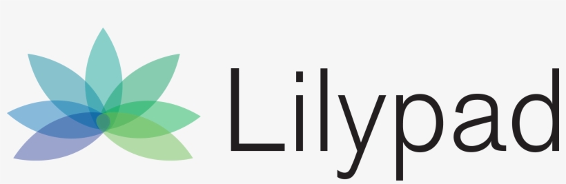 Lilypad Logo Wordmark - Lily Pad Logo, transparent png download