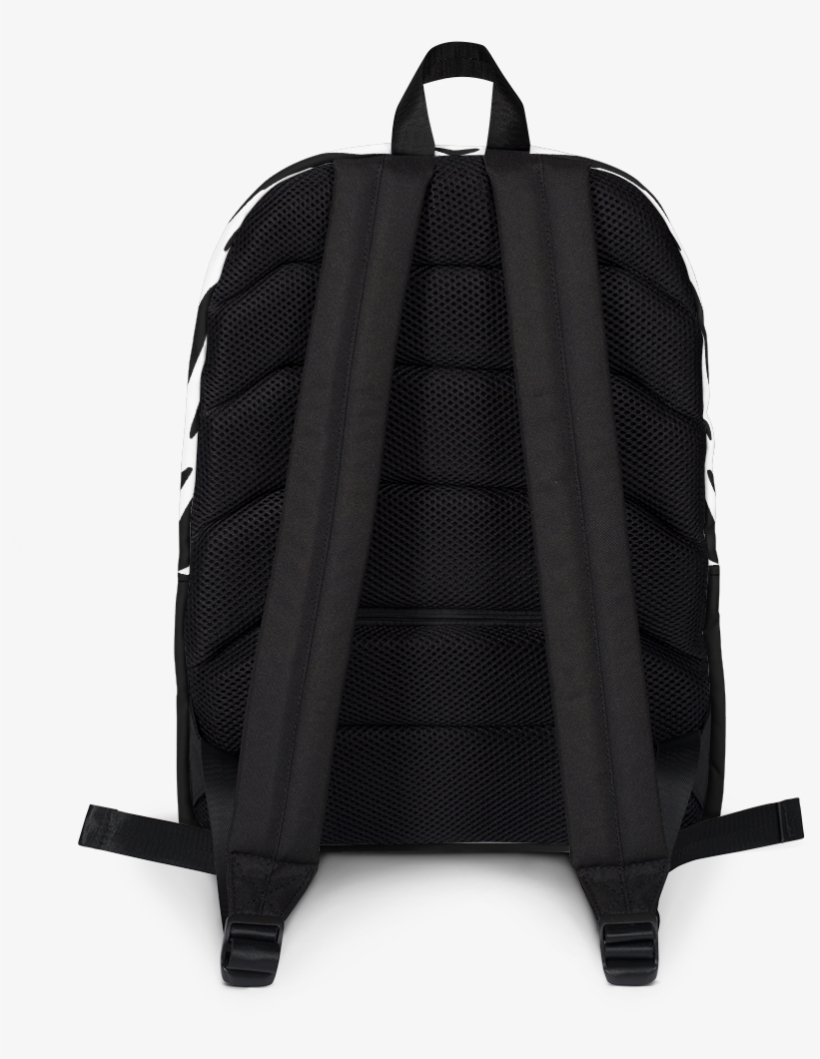 Personalized Black Zebra Stripes Basketball Backpack - Backpack, transparent png download