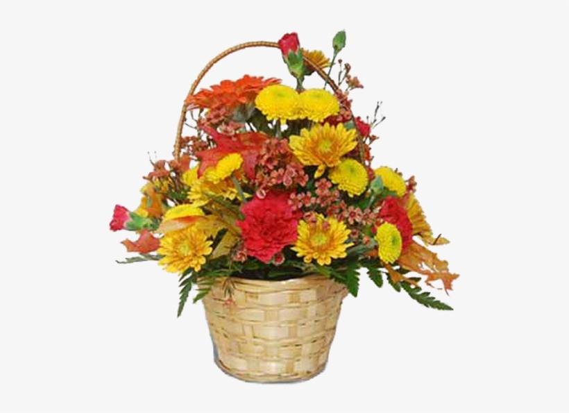 Basket Of Fall - Jpeg, transparent png download