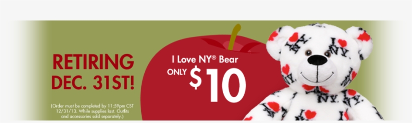 Us Hf Nybear - Stuffed Toy, transparent png download