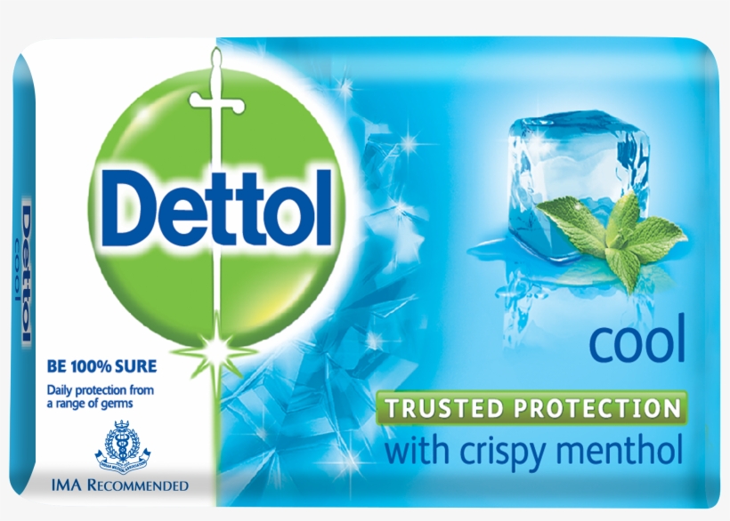 Dettol Cool Bar Soap, transparent png download