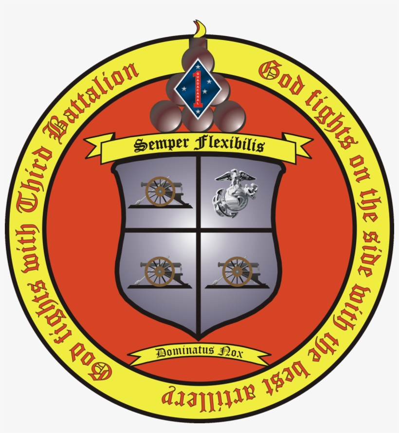 3rd Bn 11th Marines Round Ornament, transparent png download