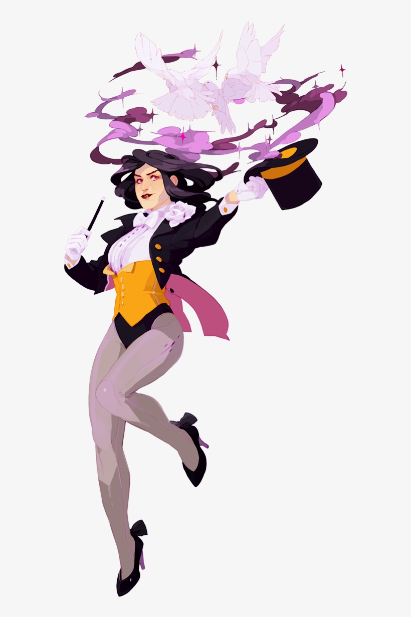 Zatanna Zatara - Zatanna Zatara Fanart, transparent png download