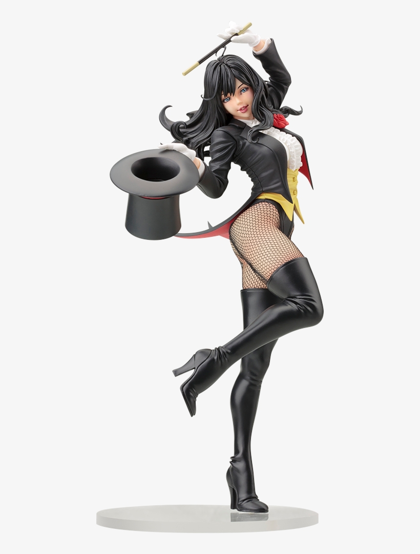 Dc Comics Statue Zatanna - Dc Comics Pvc Figures, transparent png download