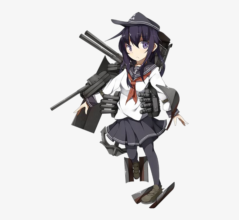 071 3 - Akatsuki Kancolle, transparent png download