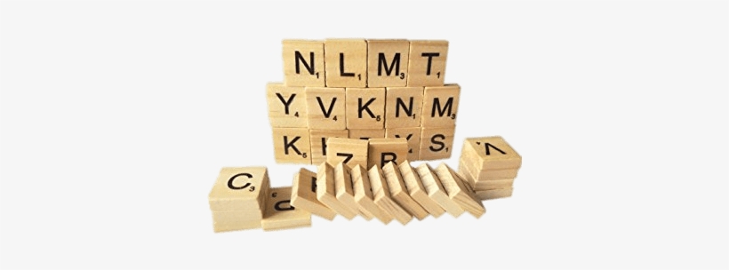 Games - Scrabble - 200 Wooden Alphabet Scrabble Tiles A-zall Letters Includecapital, transparent png download