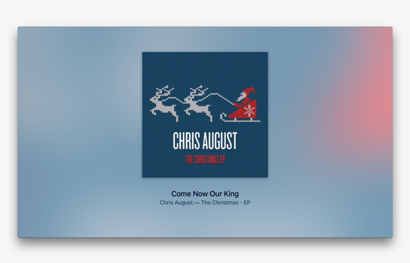 Siri Can Spin Christmas Music All Day, Even If You - Chris August: Christmas, Ep, transparent png download