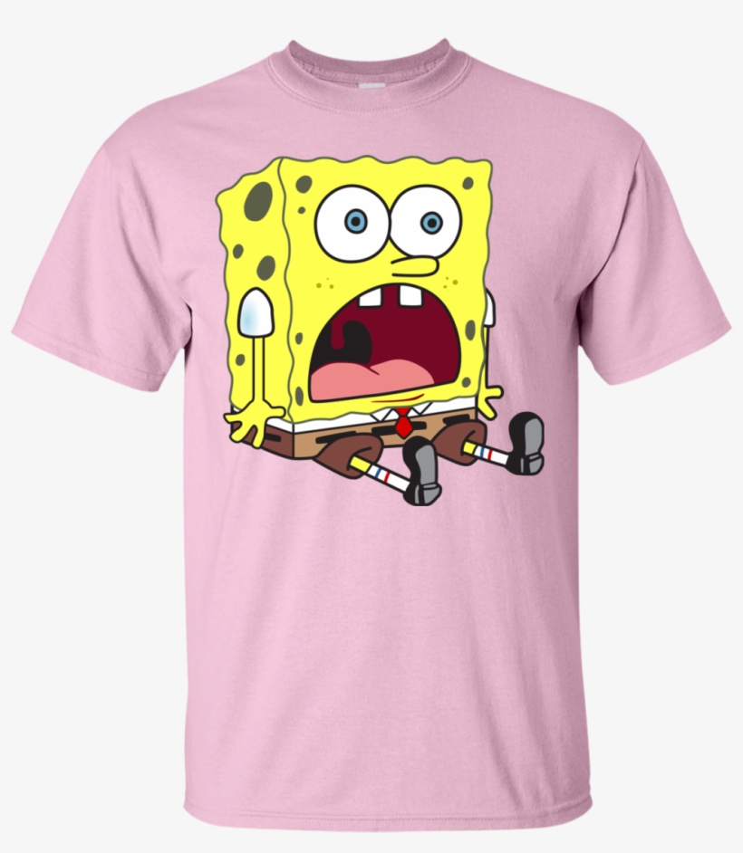 Shocked Spongebob T-shirt - Maglietta Gucci Bugs Bunny, transparent png download