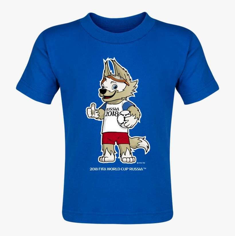 2018 Fifa World Cup™ Russia Zabivaka™ Mascot Toddler - Russia World Cup Shirt, transparent png download