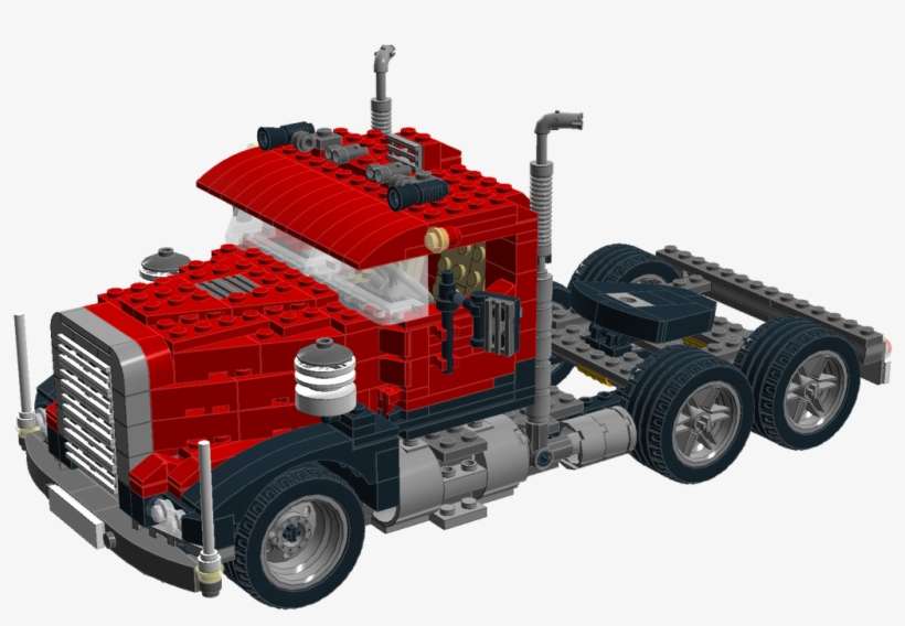 Big Rig - Trailer Truck, transparent png download