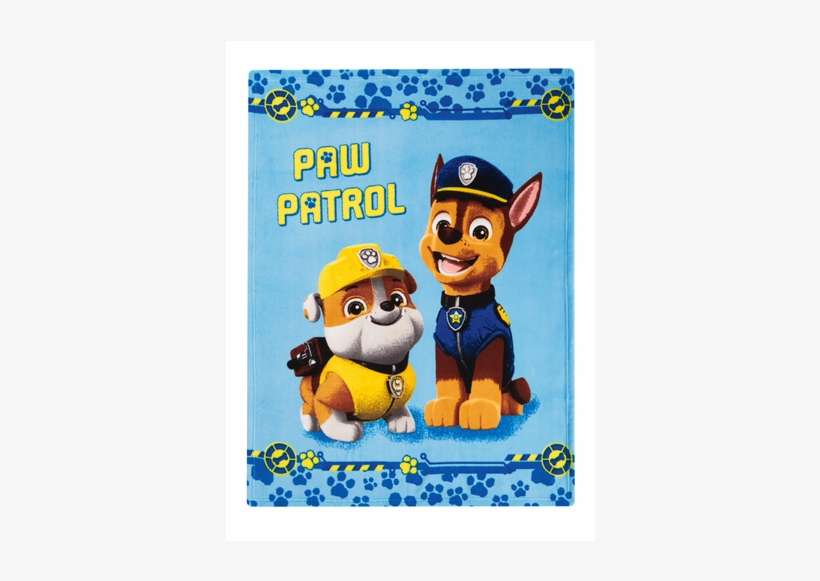 Kids' Blanket, Paw Patrol - Paw Patrol Girls' Friendly Paws Placemat Multi, transparent png download