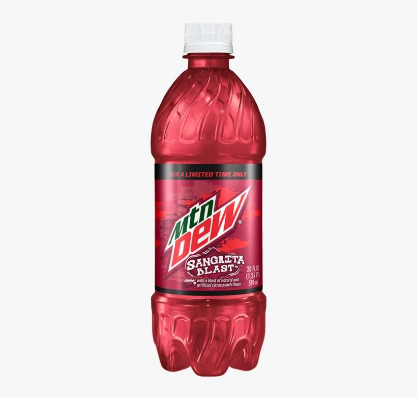 Related Products - Mountain Dew Soda, Sangrita Blast - 12 Fl Oz, transparent png download