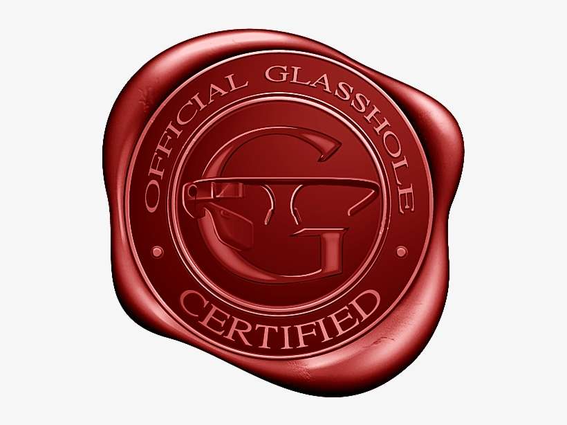 Glasshole-badge - Circle, transparent png download