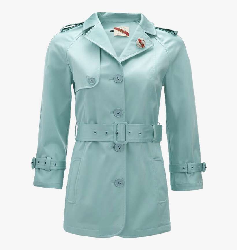 Moschino Trench Coat - Dress, transparent png download