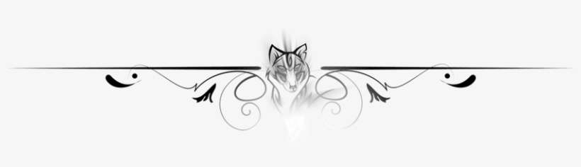 Wolf Divider 1 4 Orig - Wolf Divider Line Png, transparent png download