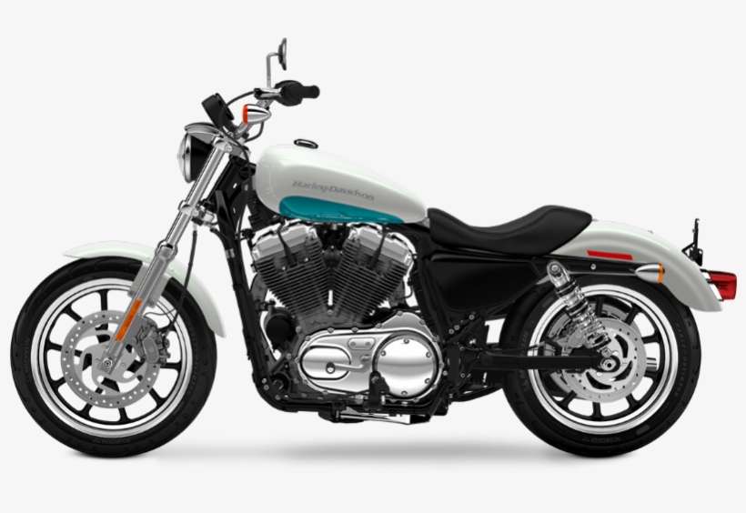 Harley Davidson Motorcycle Png Image - 883 Superlow Vivid Black 2016, transparent png download