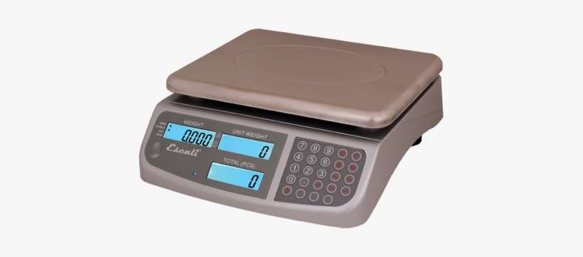 Digital Scale - Escali C-series Counting Scale Large 66 Lb / 30 Kg, transparent png download