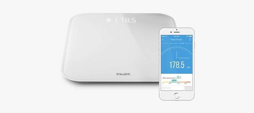 Lite Hs4 - Ihealth Hs4 Lite Wireless Scale, transparent png download