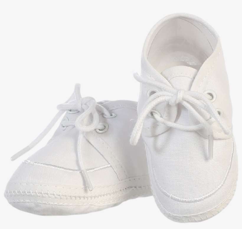 Cotton Oxford Style White Bootie Shoes - Infant, transparent png download