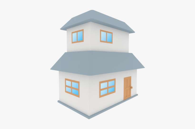 Door Clipart Clear Background - House On A Transparent Background, transparent png download