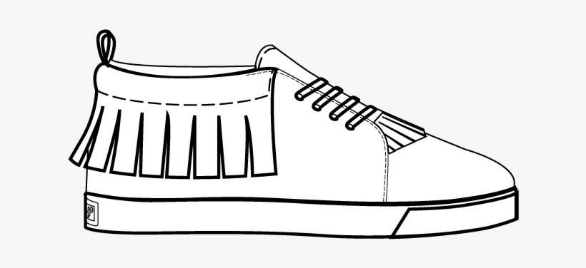 Sneakers - Sketch, transparent png download