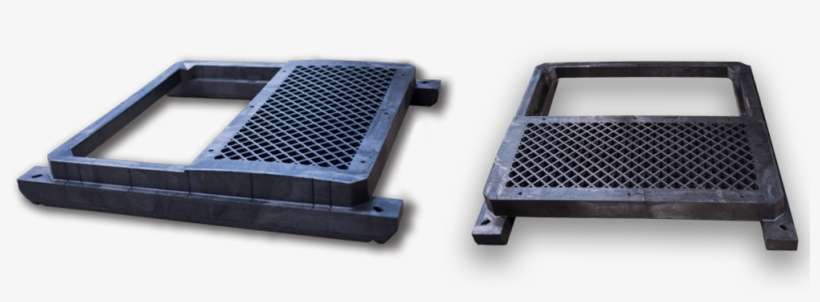 Grated Porta Potty Skid - Grille, transparent png download