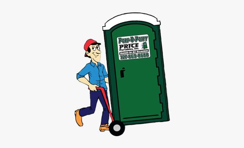 We Are Ready To Handle All Your Portable Sanitation - Cartoon Porta Potty, transparent png download
