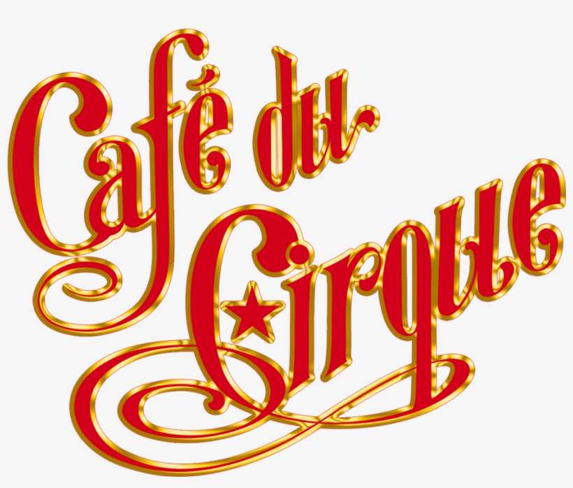 Cafe Du Cirque Logo Bouglione Sticker - Logo Cirque, transparent png download